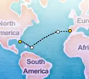 12 Night Miami to Lisbon cruise