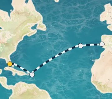 12 Night Miami to Lisbon cruise