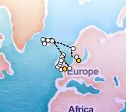 27 Night Copenhagen to London cruise