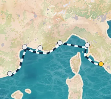 7 Night Rome to Barcelona cruise