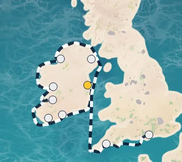 11 Night Dublin to Portsmouth cruise
