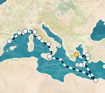 20 Night Athens to Barcelona cruise