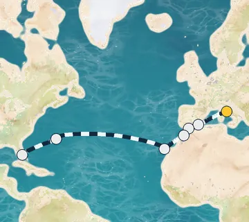15 Night Rome to Ft. Lauderdale cruise