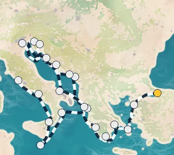 20 Night Istanbul to Rome cruise