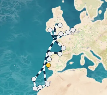 25 Night Lisbon to Rotterdam cruise