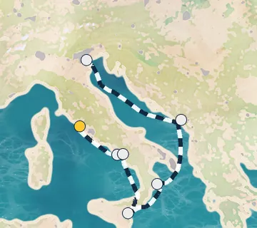 8 Night Rome to Venice cruise