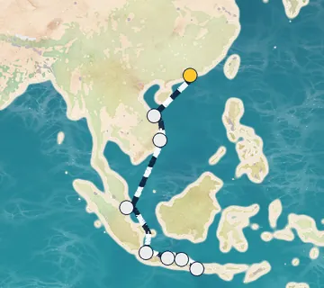 12 Night Hong Kong to Bali cruise