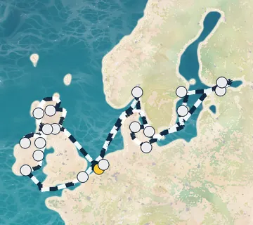 28 Night Rotterdam to Rotterdam cruise