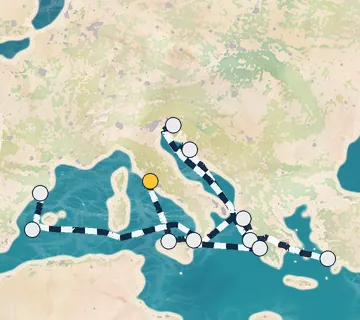 14 Night Rome to Barcelona cruise