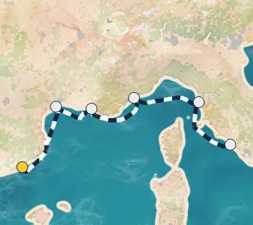 7 Night Barcelona to Rome cruise
