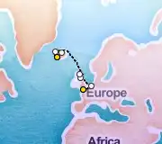 10 Night Portsmouth to Reykjavik cruise