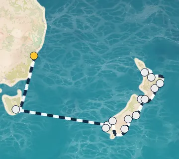 14 Night Sydney to Auckland cruise