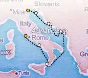 8 Night Rome to Venice cruise