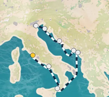 8 Night Rome to Venice cruise