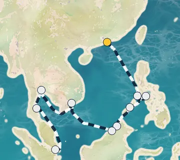 14 Night Hong Kong to Singapore cruise
