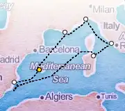 7 Night Palma Mallorca to Palma Mallorca cruise