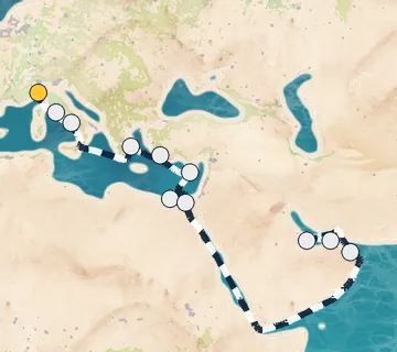 21 Night Portofino to Dubai cruise