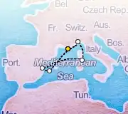 7 Night Toulon to Toulon cruise
