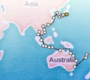 62 Night Papeete to Tokyo cruise
