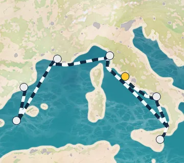7 Night Rome to Barcelona cruise