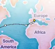 14 Night Miami to Barcelona cruise