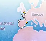 12 Night Barcelona to London cruise