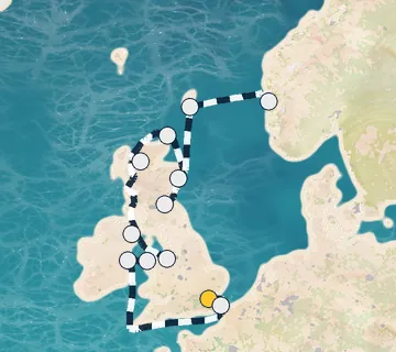 14 Night Tilbury to Bergen cruise