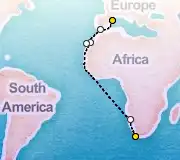 18 Night Cape Town to Barcelona cruise