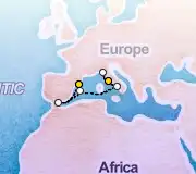 8 Night Rome to Barcelona cruise