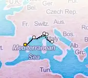 6 Night Barcelona to Barcelona cruise