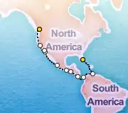 23 Night Vancouver to Ft. Lauderdale cruise