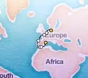 10 Night Hamburg to Barcelona cruise
