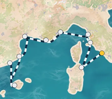 9 Night Rome to Barcelona cruise