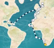 35 Night Cape Town to Rotterdam cruise