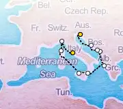 10 Night Rome to Trieste cruise
