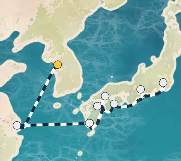 10 Night Seoul to Tokyo cruise