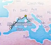 8 Night Portofino to Portofino cruise