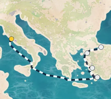 7 Night Rome to Istanbul cruise