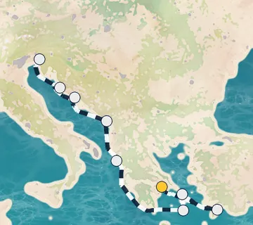 9 Night Athens to Monfalcone cruise