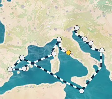 14 Night Rome to Monfalcone cruise