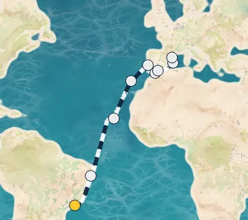 20 Night Rio to Barcelona cruise