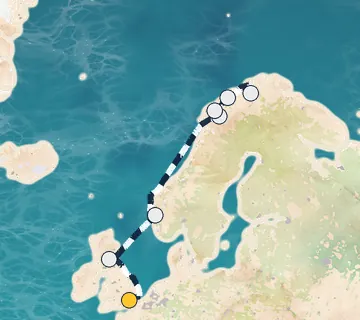 12 Night Tilbury to Tromsø cruise