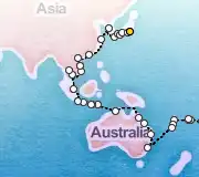 62 Night Papeete to Tokyo cruise