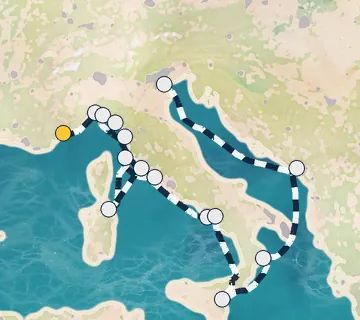 17 Night Nice to Venice cruise