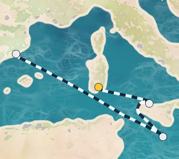 4 Night Cagliari to Barcelona cruise
