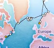 28 Night New York to Bergen cruise