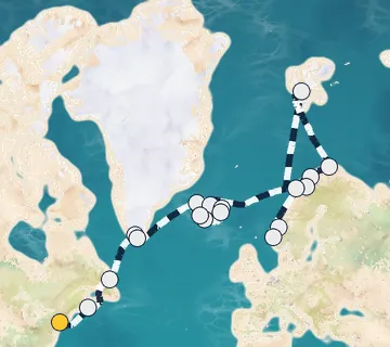 28 Night New York to Bergen cruise