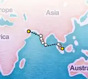 18 Night Singapore to Dubai cruise