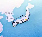 19 Night Tokyo to Tokyo cruise