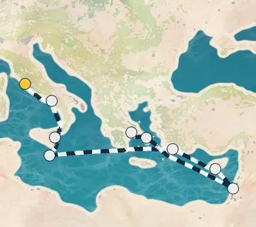12 Night Rome to Athens cruise